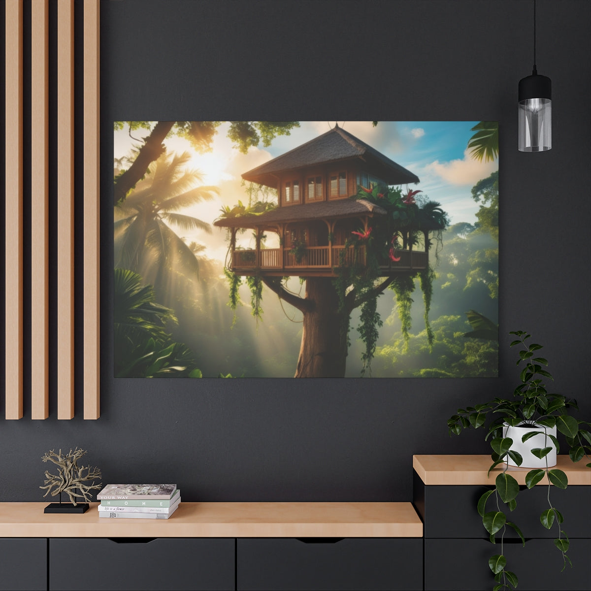 Sunlit Jungle Retreat