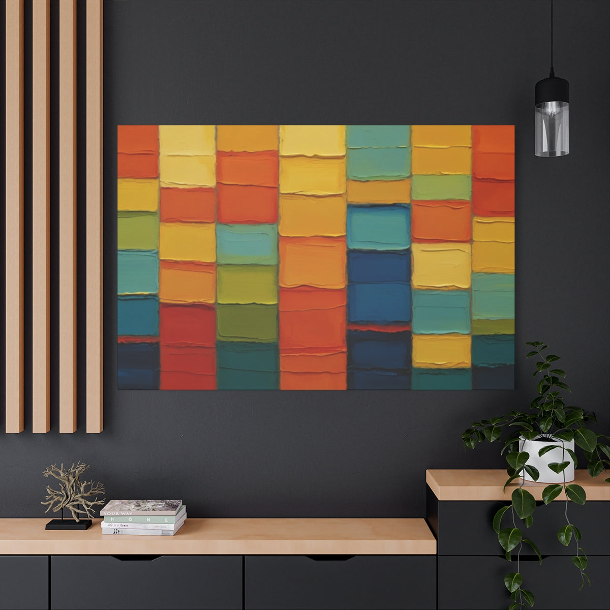Vibrant Mosaic Symphony