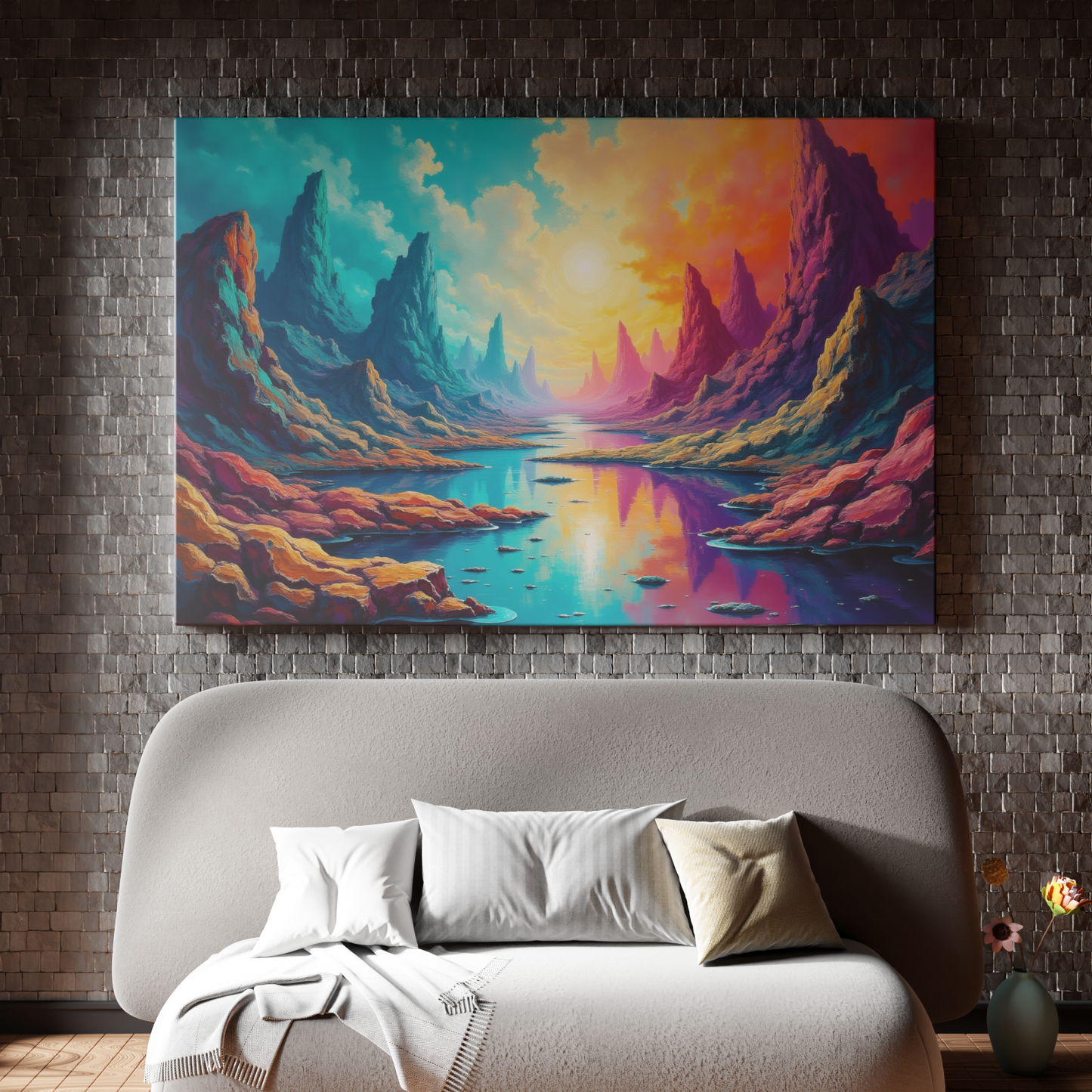 Fantastical Peaks at Dusk