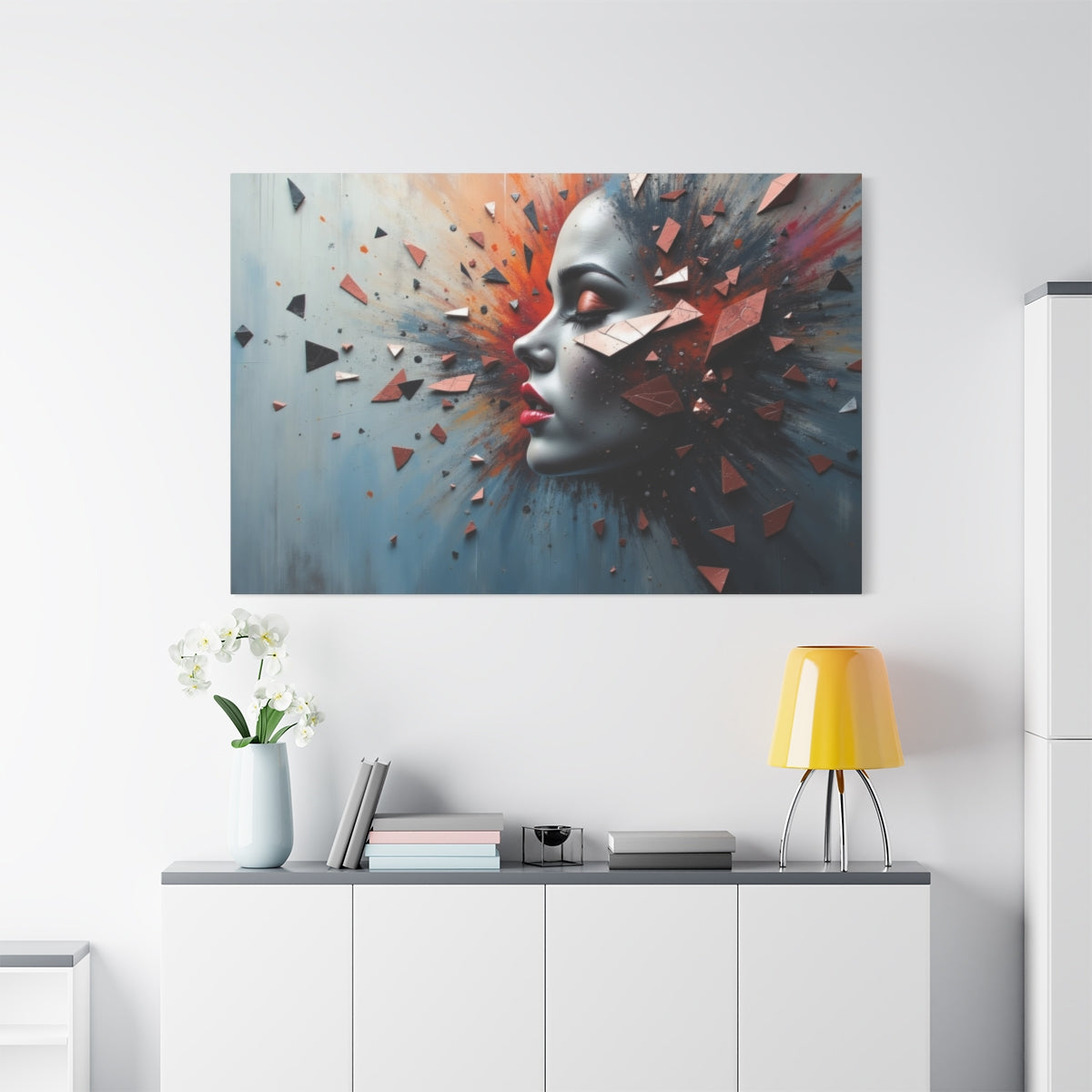 Fragmented Beauty: Shattered Expressions