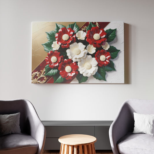 Opulent Floral Fusion