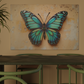 Radiant Glass Butterfly
