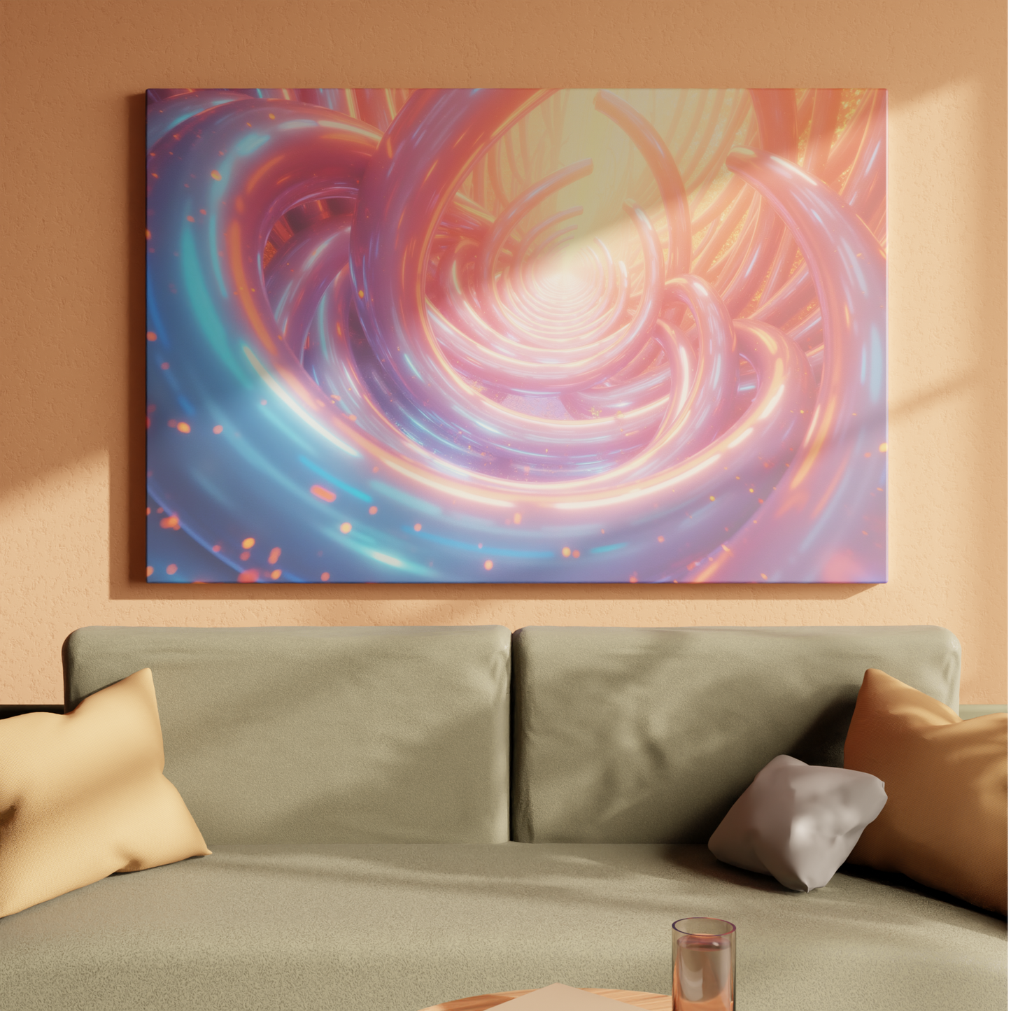 Luminescent Vortex Dreams