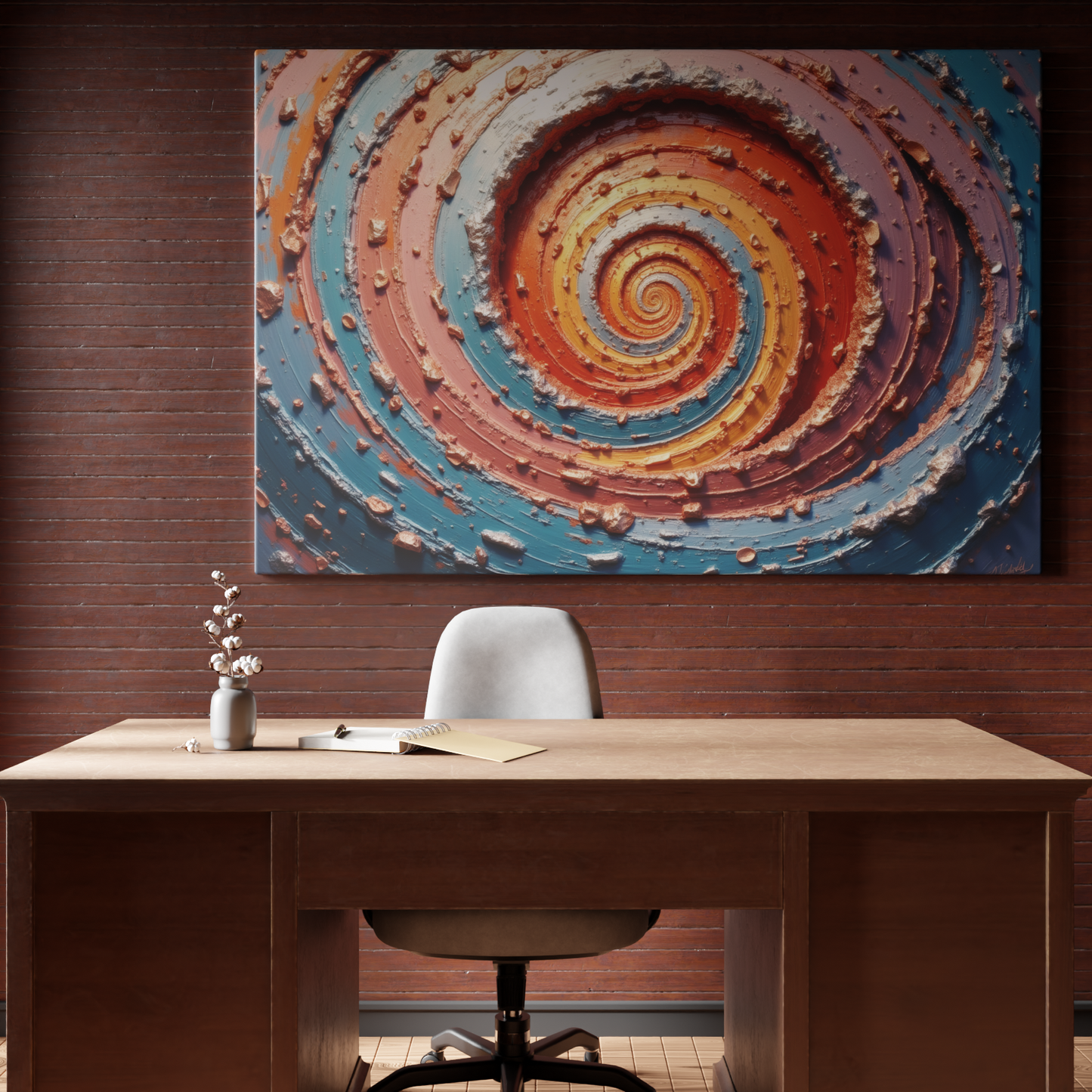 Swirling Color Symphony