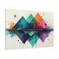Vibrant Geometric Reflections