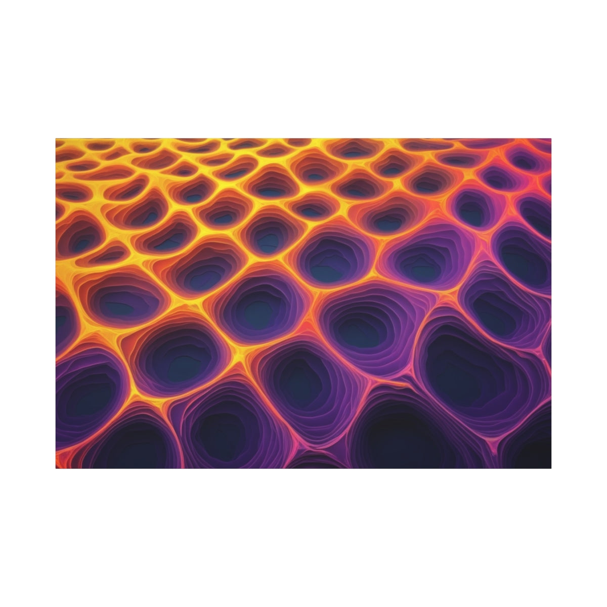 Vibrant Cellular Depths