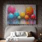Burst of Colorful Spheres