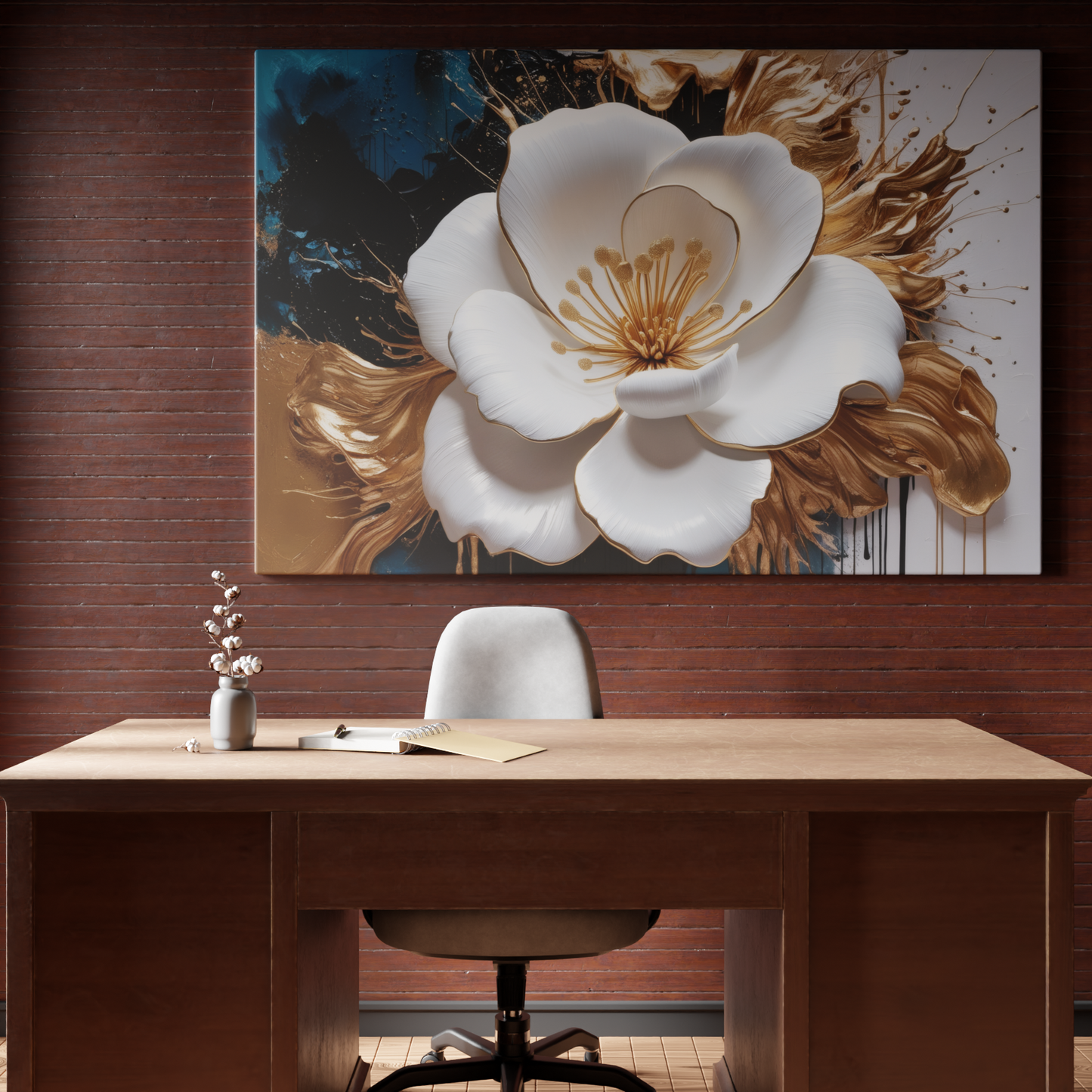 Blossom of Golden Waves