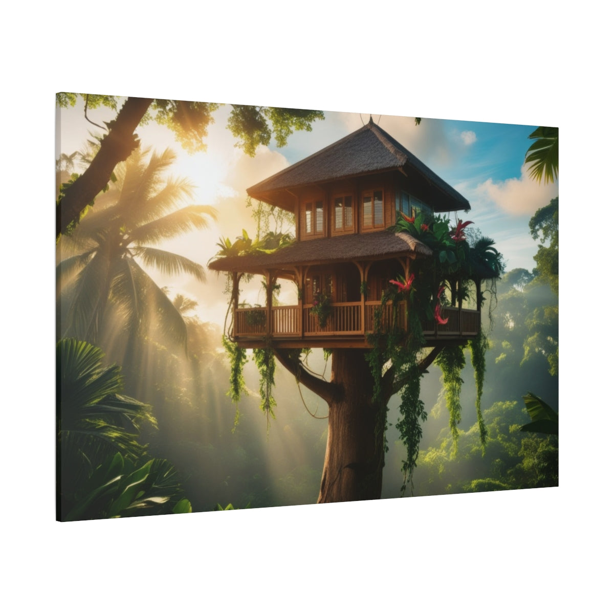 Sunlit Jungle Retreat
