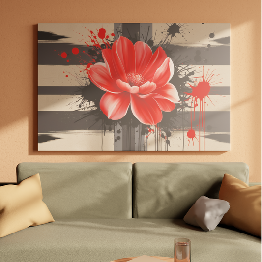 Blossom Amidst Chaos