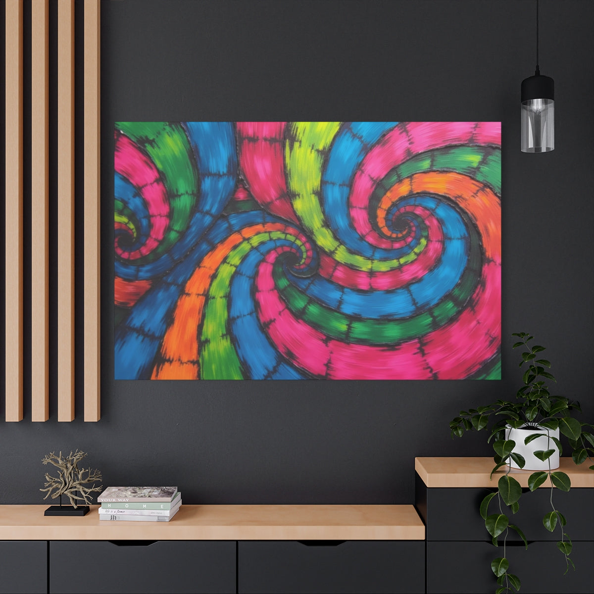 Colorful Swirl Symphony
