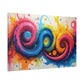 Colorful Cosmic Dance