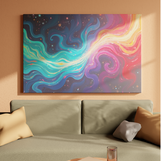 Cosmic Dance of Colors