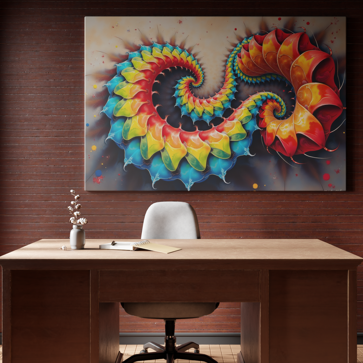 Spirals of Color