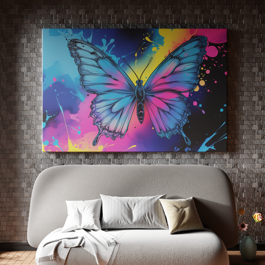 Chromatic Butterfly in Flight
