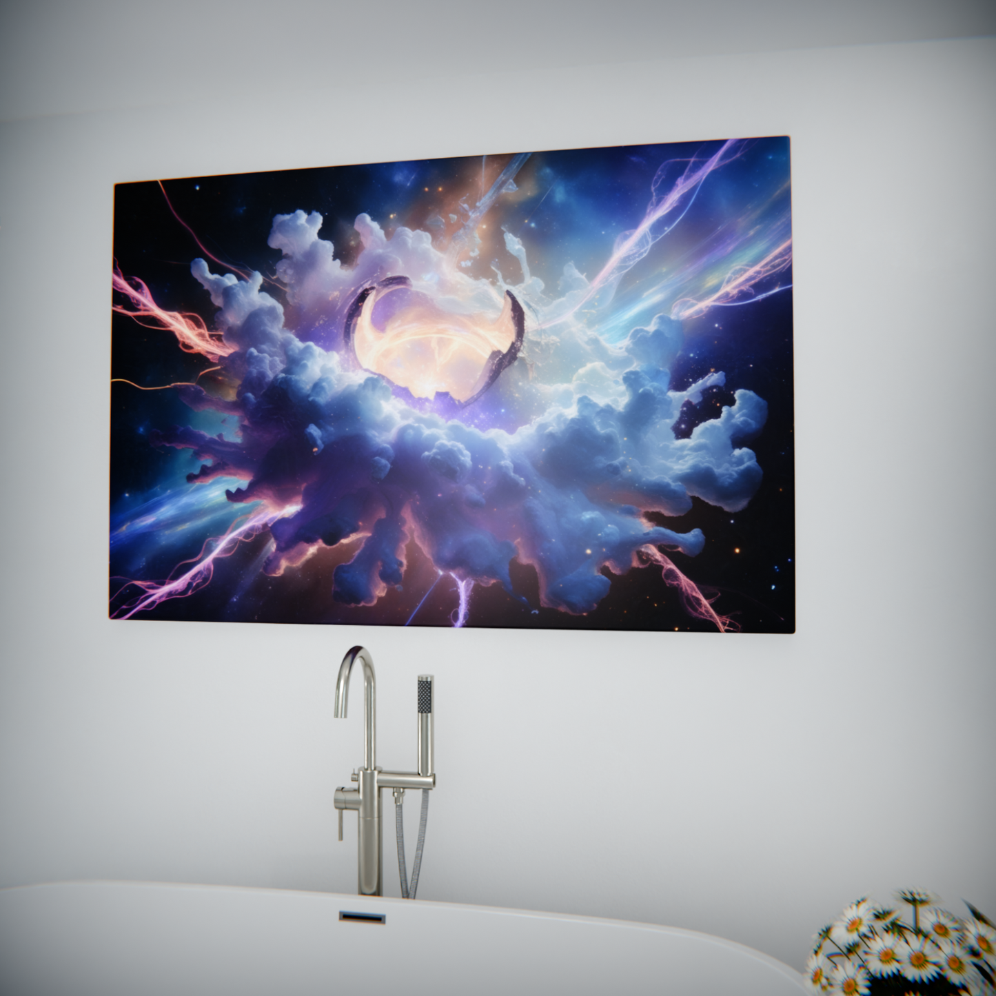 Ethereal Cosmic Vortex