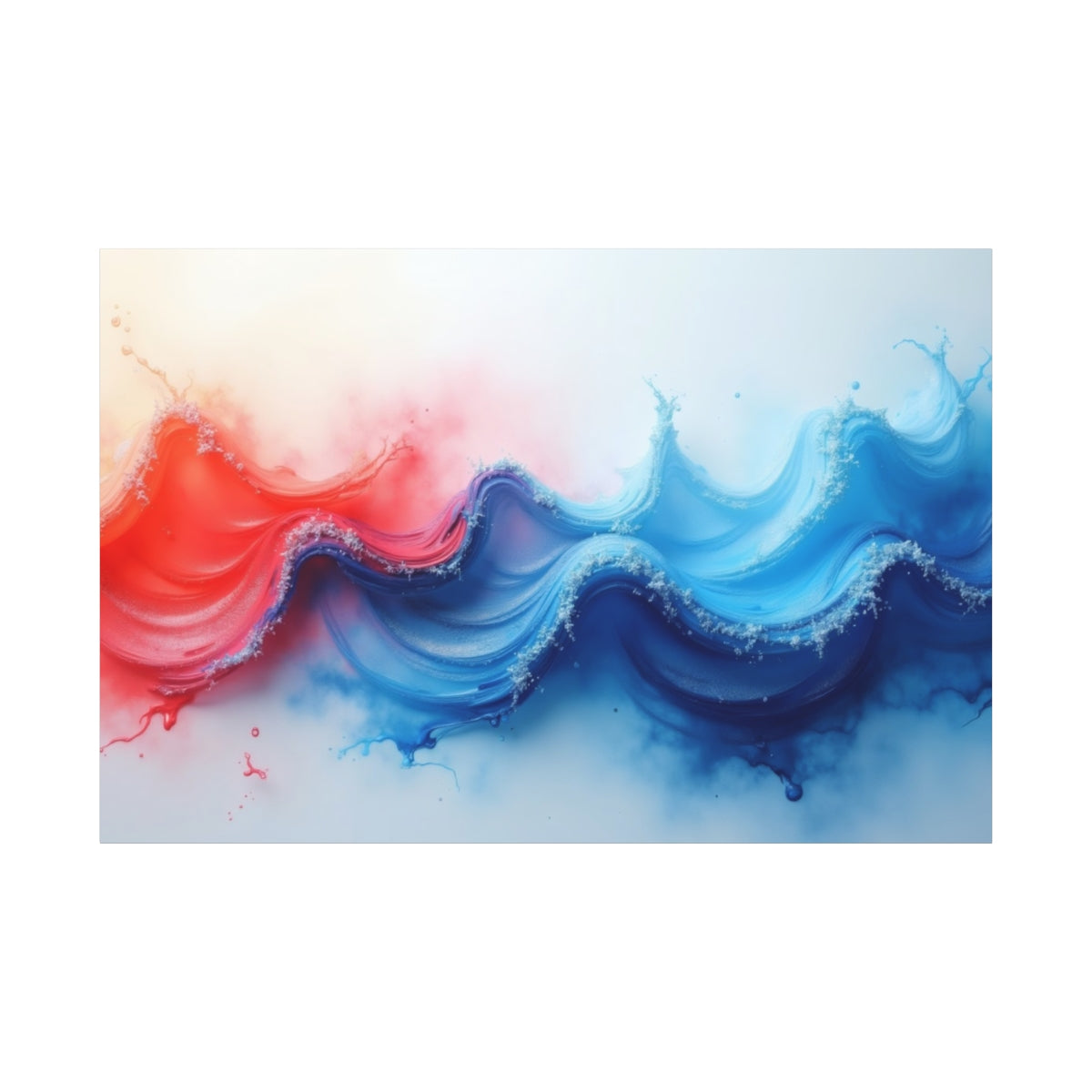 Fusion Waves of Color