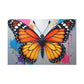 Vibrant Monarch Splatter