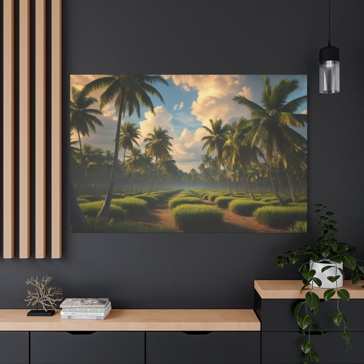 Tropical Serenity at Sunset