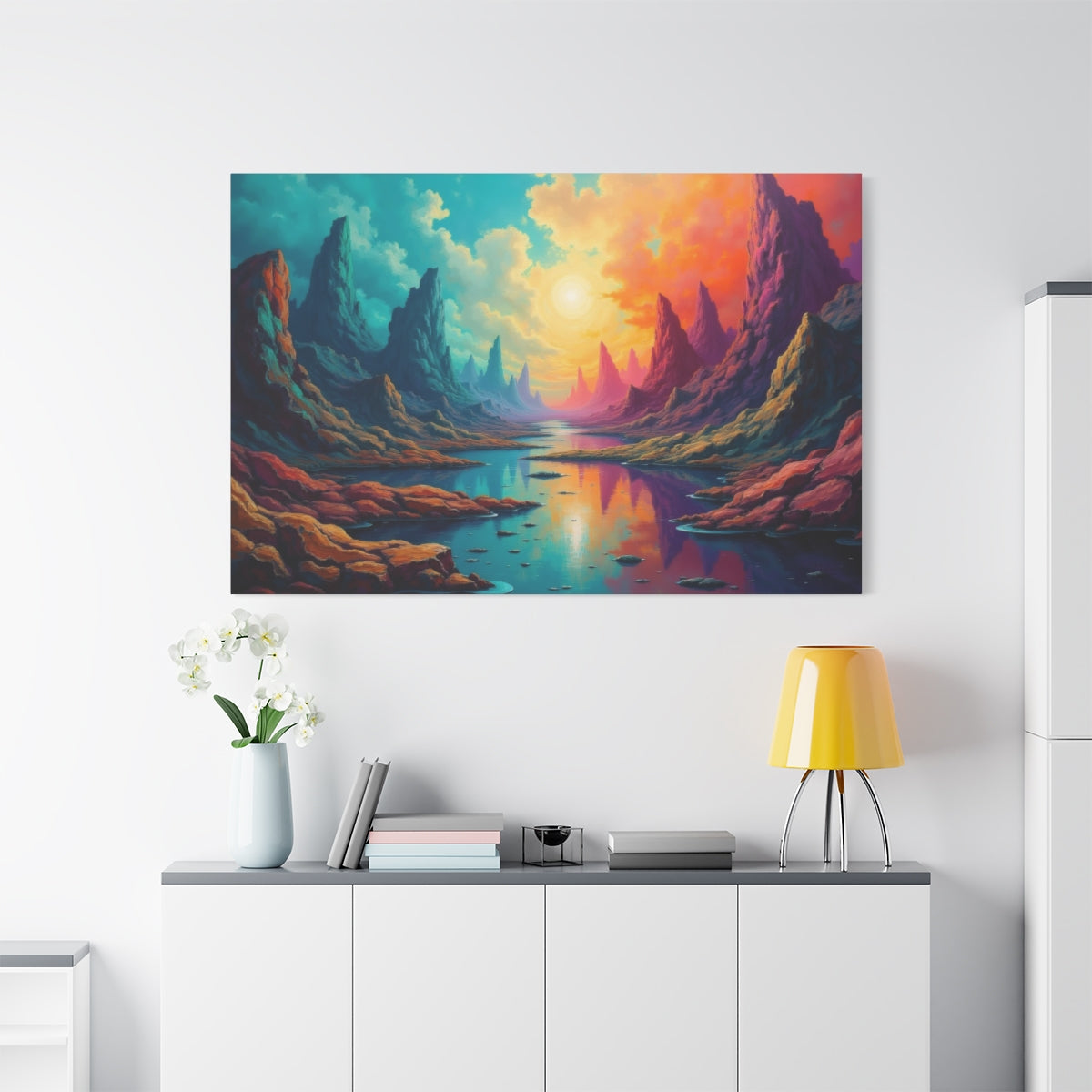 Fantastical Peaks at Dusk