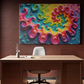 Swirling Vortex of Colors