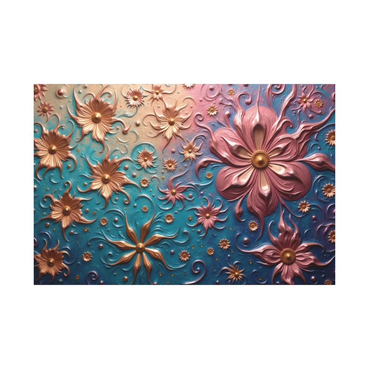 Blossoming Dreams on Canvas