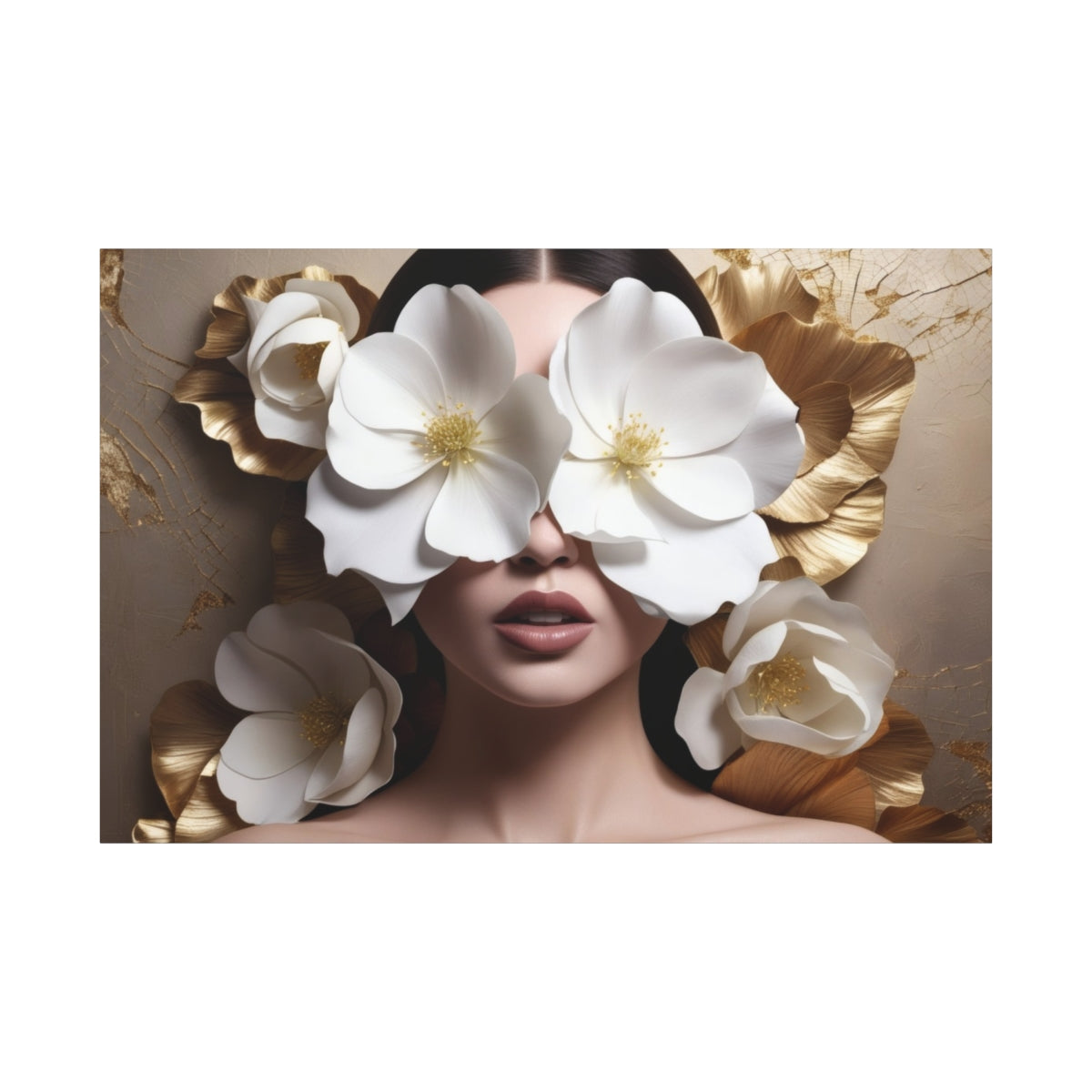 Gilded Petals of Perception