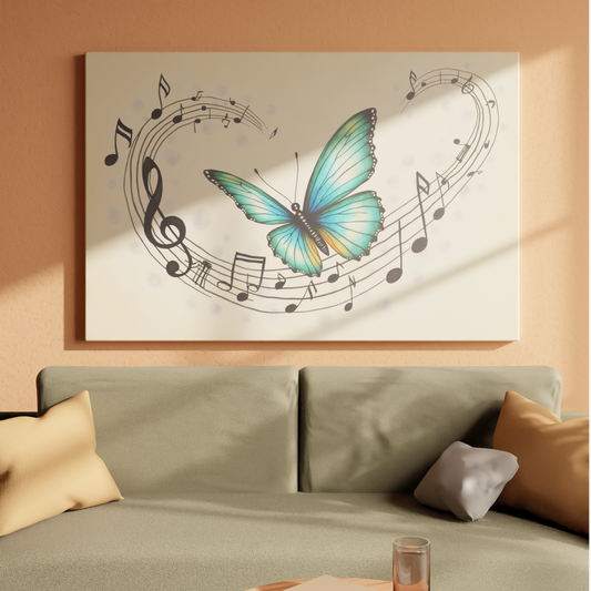 Symphony in Flight: Music and Butterfly Harmony