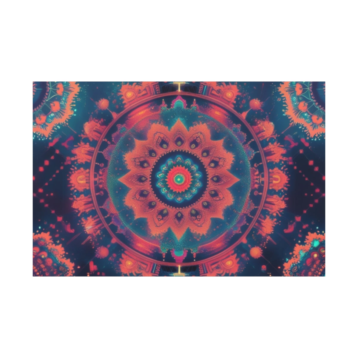 Vibrant Kaleidoscopic Dreamscape