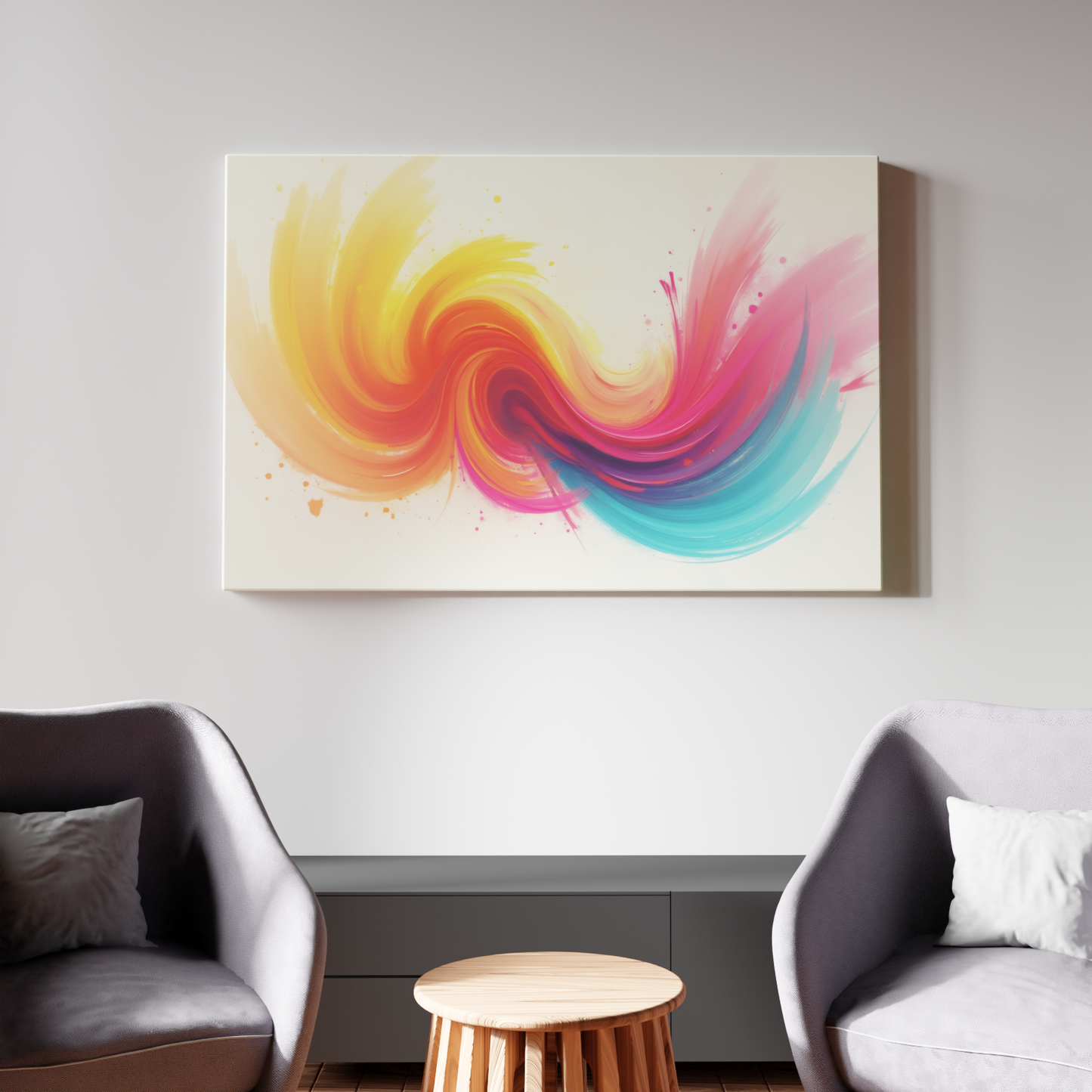 Colorful Vortex of Energy