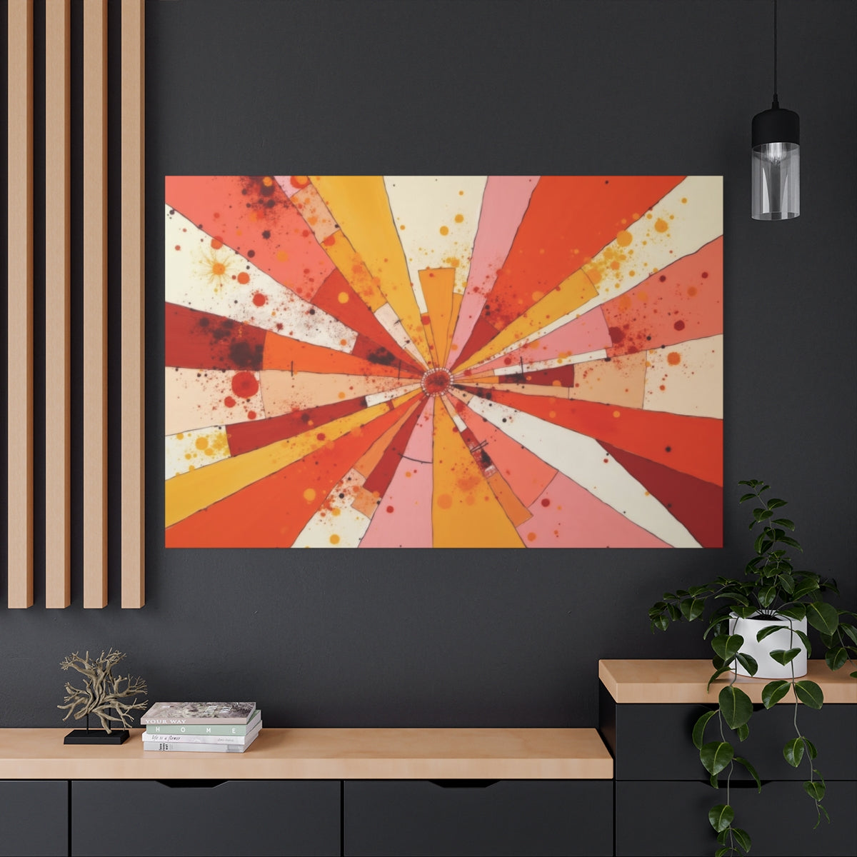 Radiant Burst of Colors