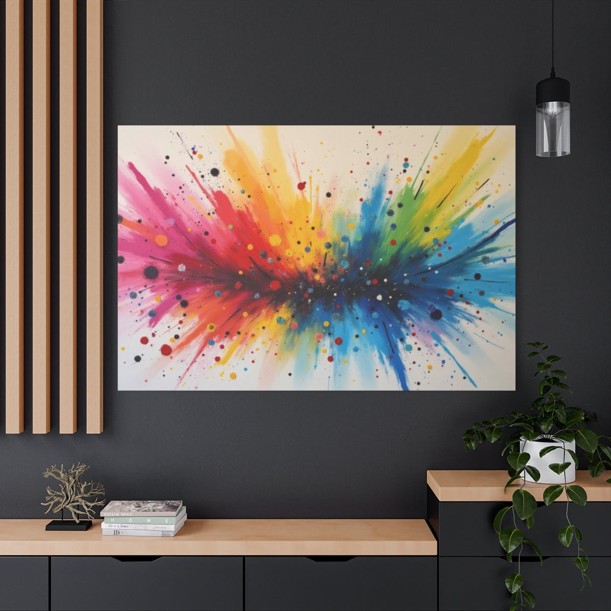 Cosmic Burst of Colors