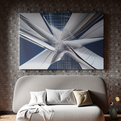 Futuristic Geometric Fusion