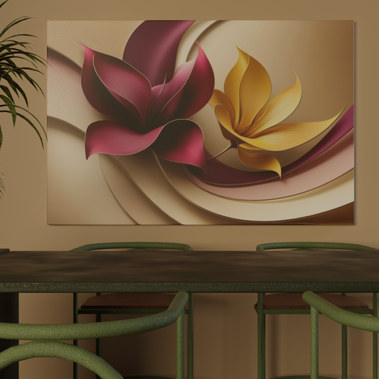 Floral Elegance in Motion
