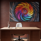 Vortex of Vibrant Hues