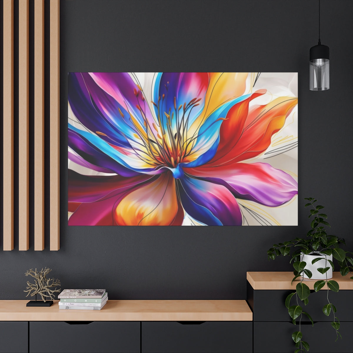 Floral Symphony in Vivid Hues