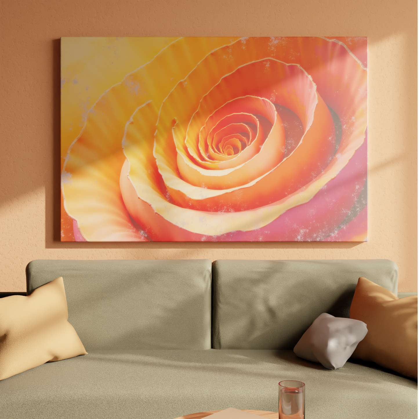 Petals in a Spiral Dance