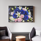 Floral Symphony of Blue and Pink