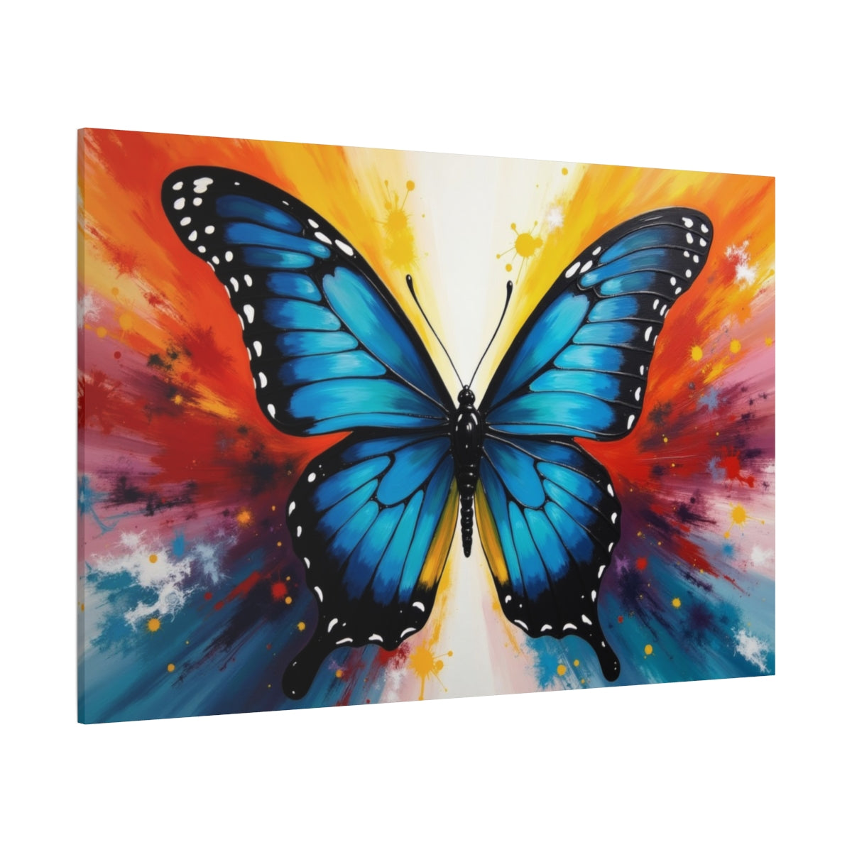 Vibrant Butterfly Explosion