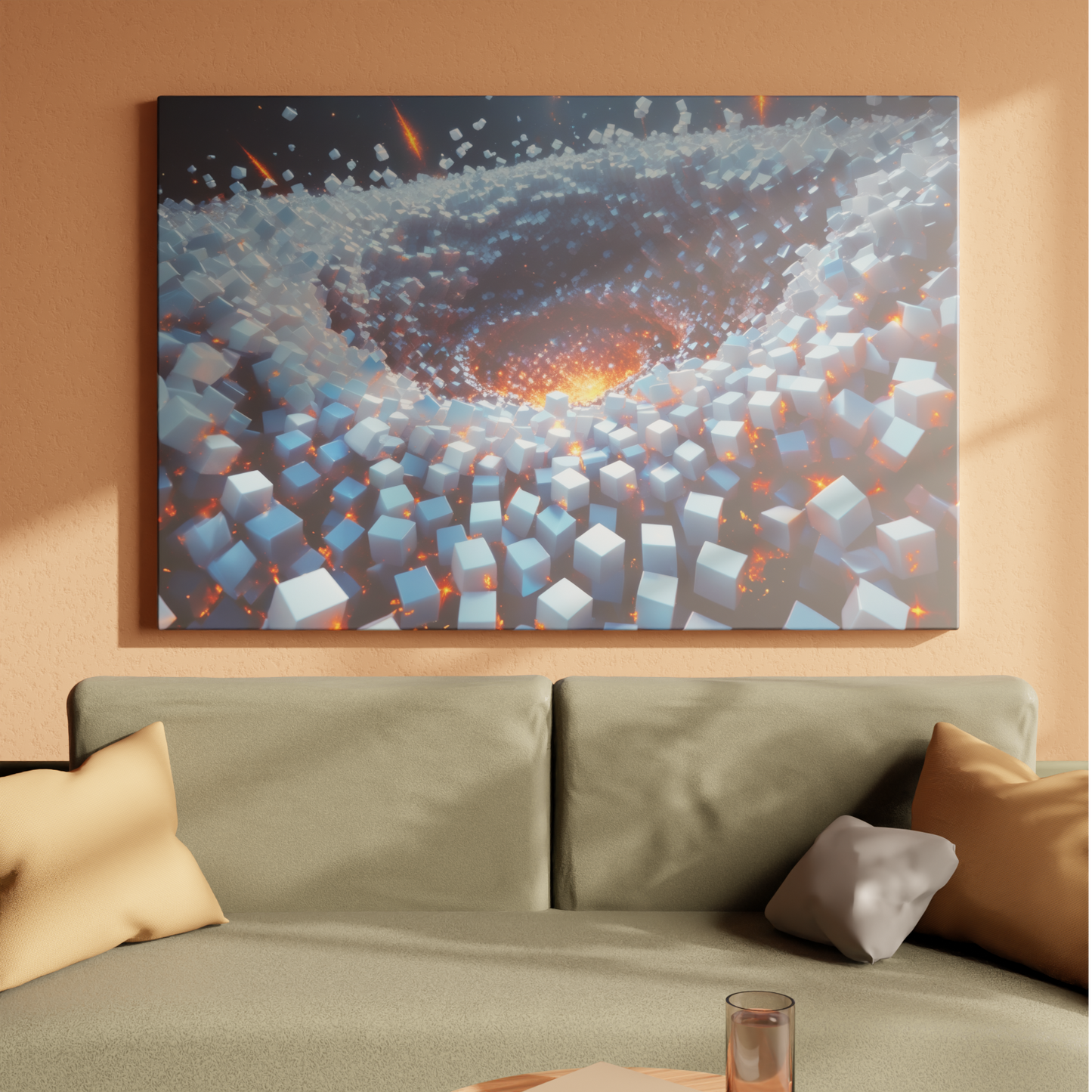 Vortex of Cubes