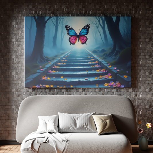 Enchanted Flight on Misty Steps