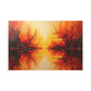 Autumn's Fiery Reflection