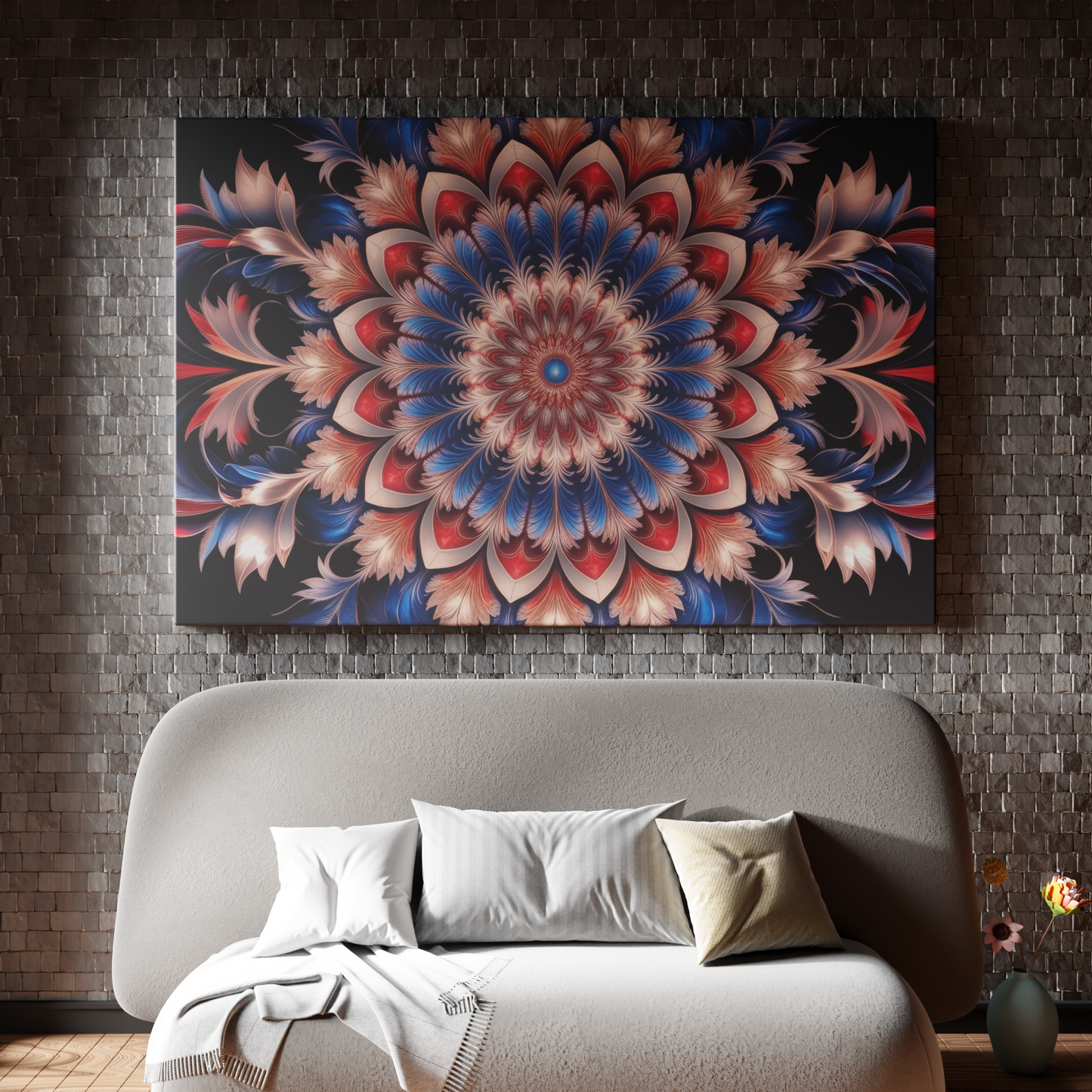 Mandala of Blossoming Whirlwinds