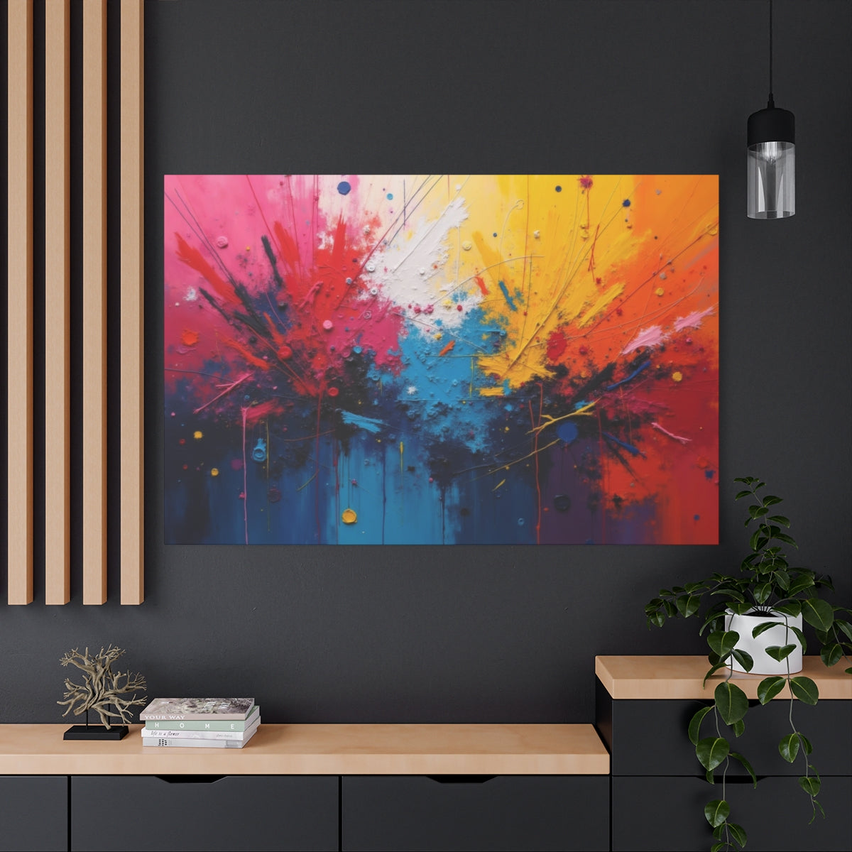 Explosive Color Symphony