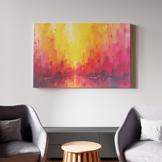 Sunset Symphony on Canvas