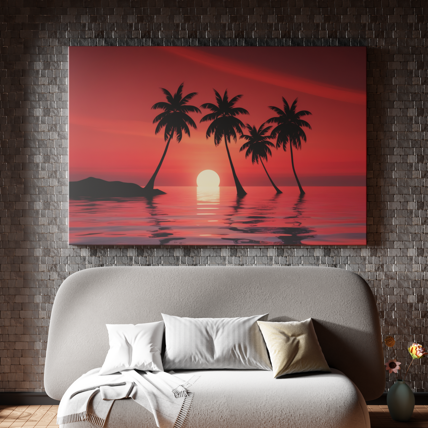 Tropical Serenade at Sunset