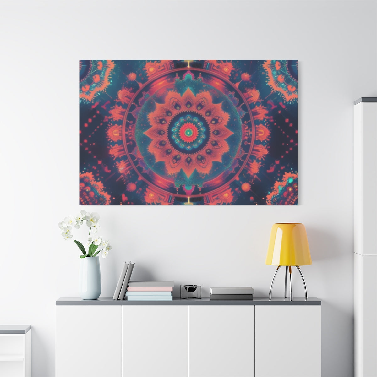 Vibrant Kaleidoscopic Dreamscape