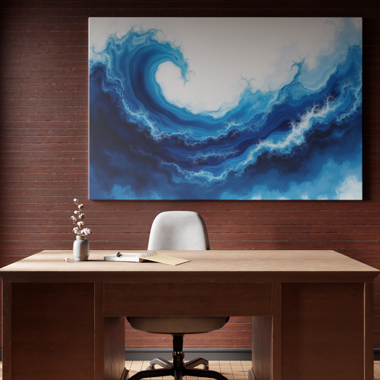 Azure Tidal Elegance