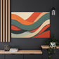 Flowing Harmony in Earth Tones