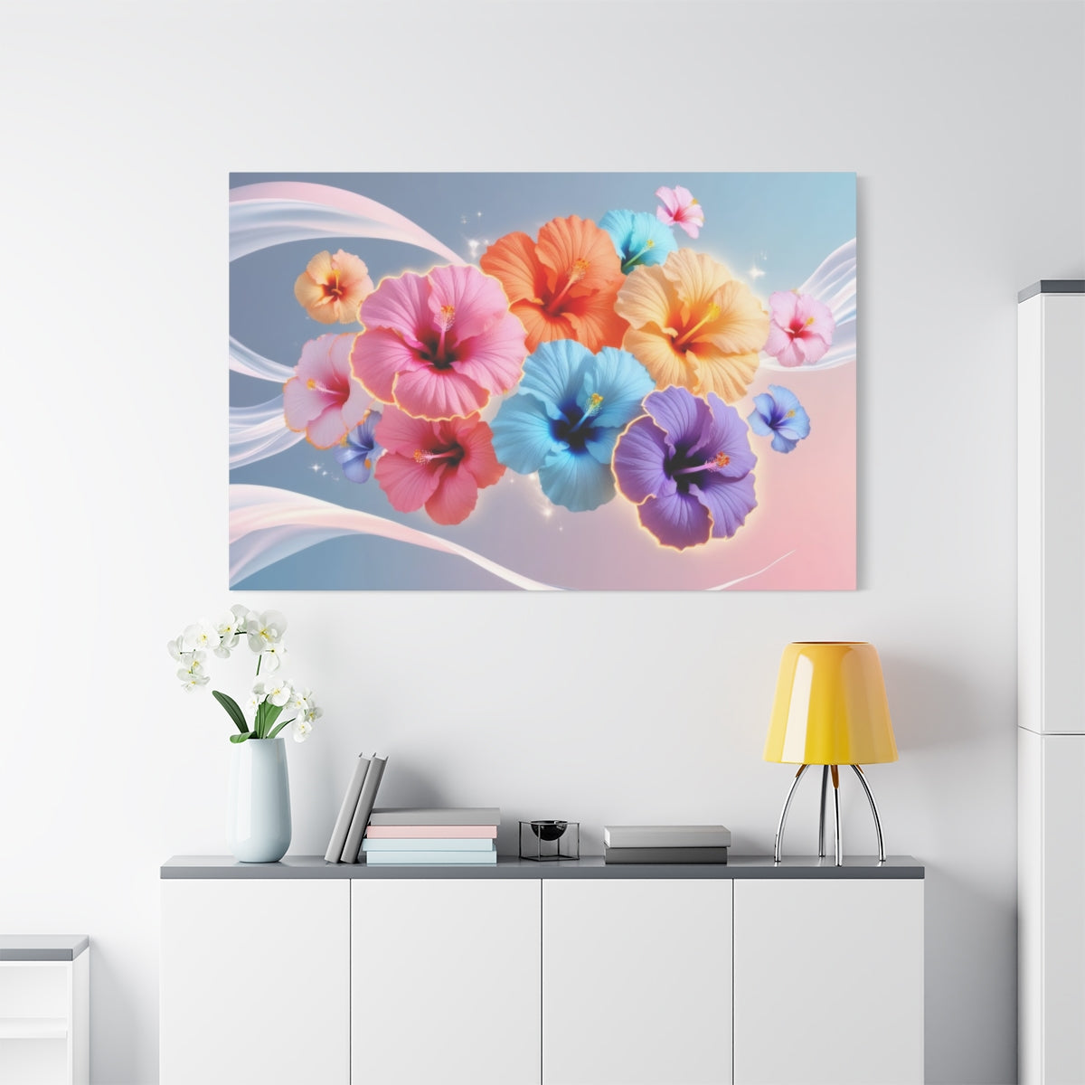 Floral Symphony in Pastels